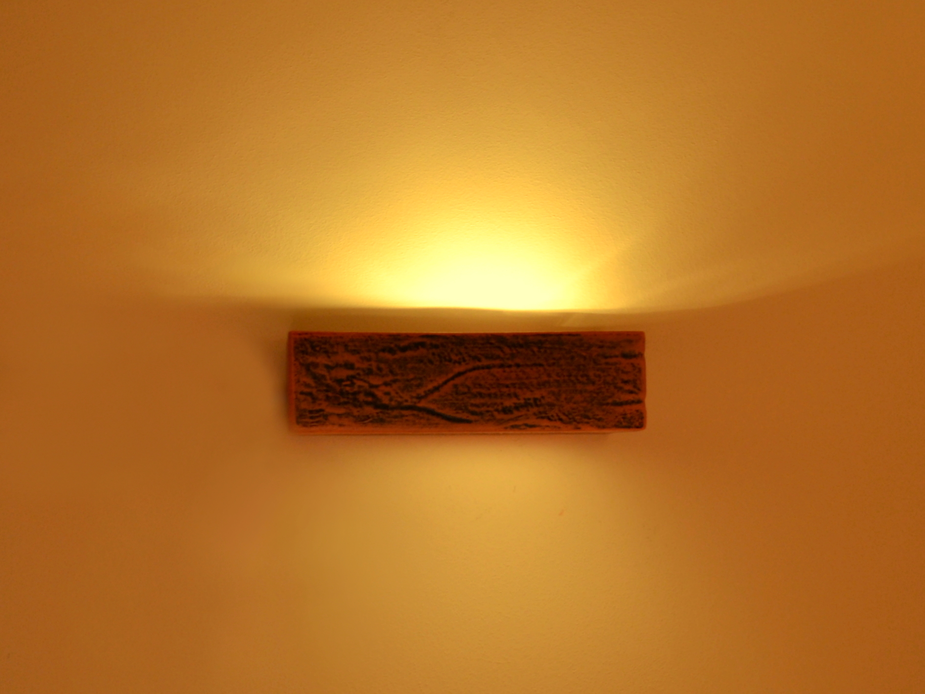 Wall Lamp Light Ceramic Rectangular Orange LEDs Suitable Top Design Best Quality