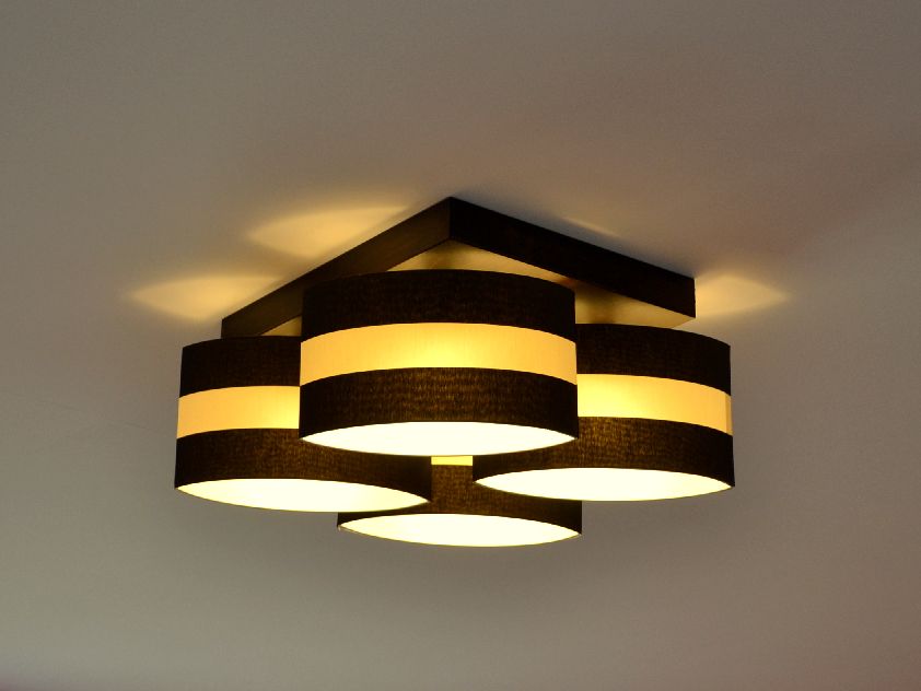 Deckenlampe deckenleuchte lampe leuchte 4 flammig edles design ...